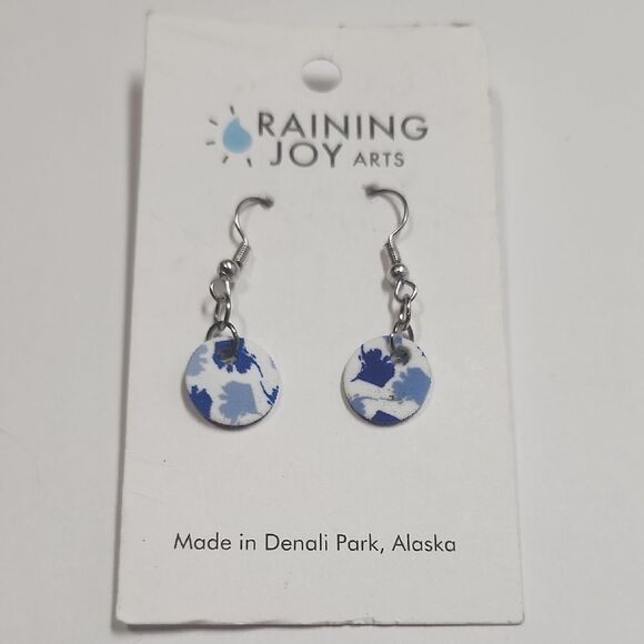 Raining Joy Arts Dangle Earrings - Picture 1 of 3